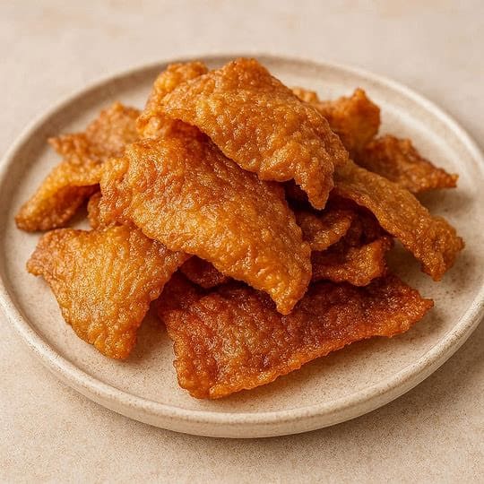 Chicken Skin Six Ounces Coffee